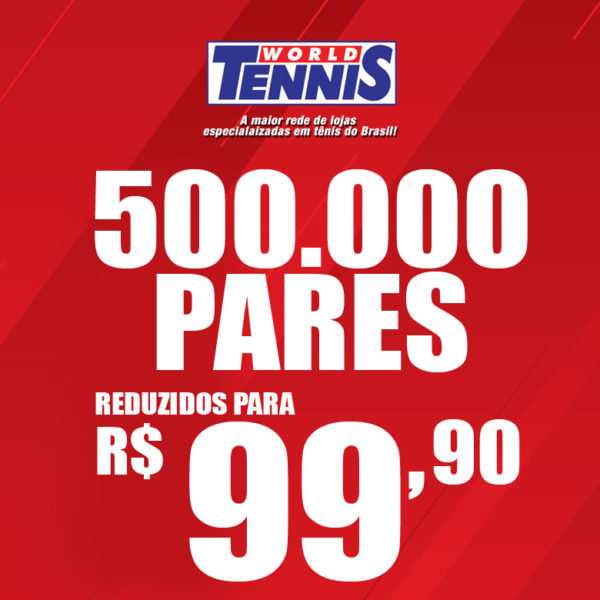 preço de tênis na world tennis