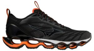 Tênis Mizuno Wave Prophecy 11 Preto Laranja - World Tennis
