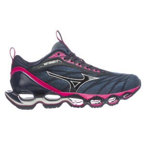 Tênis Mizuno Wave Prophecy 11 feminino - Azul Prata - World Tennis
