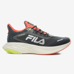 World Tennis - Tenis de corrida - Fila Float Maxxi - masculino - preto e coral