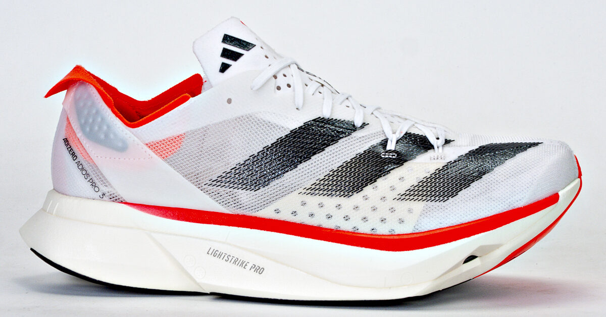 Quebre os seus recordes pessoais com o Adidas Adizero Adios Pro 3