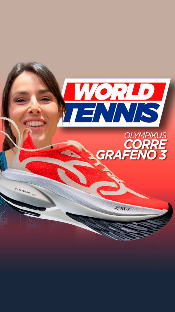 Olympikus Corre Grafeno 3 World Tennis 1 minuto