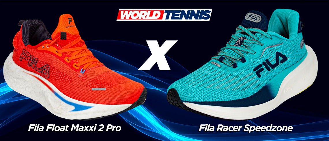 world-tennis-teste-de-retorno-de-energia--teste-de-retorno-de-energia-Fila-Float-Maxxi-2-Pro-x-Racer-Speedzone
