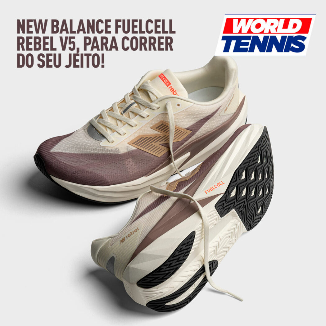 New Balance FuelCell Rebel V5, para correr do seu jeito! – World