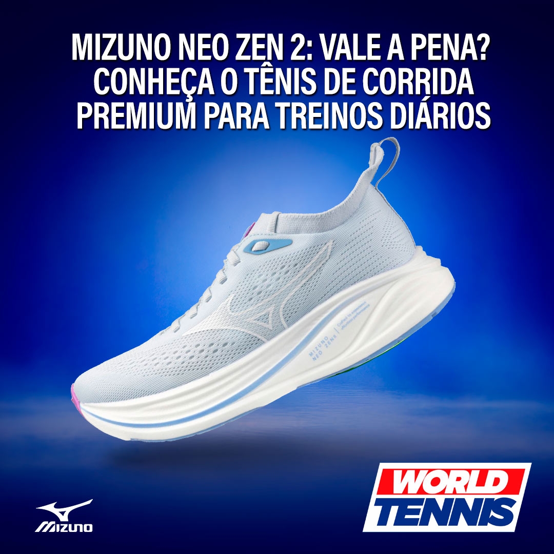 tênis de corrida Mizuno Neo Zen 2 - World Tennis