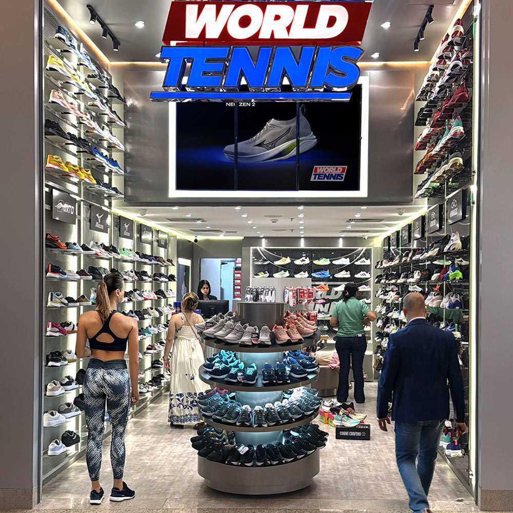 Tênis originais disponíveis na World Tennis Mossoró para corrida, academia e dia a dia