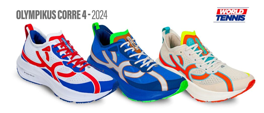 evolução linha Olympikus Corre - Corre 4: tecnologias e design